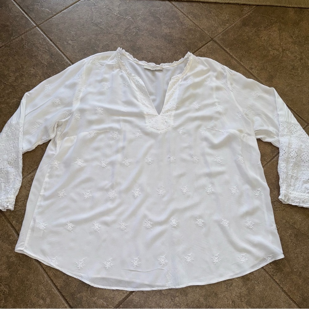 GUC - Loft Plus - Peasant Style Blouse